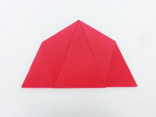 『七金三』黄金三角形のパズル