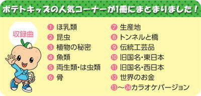 歌って覚えよう　理科の歌・社会の歌　収録曲